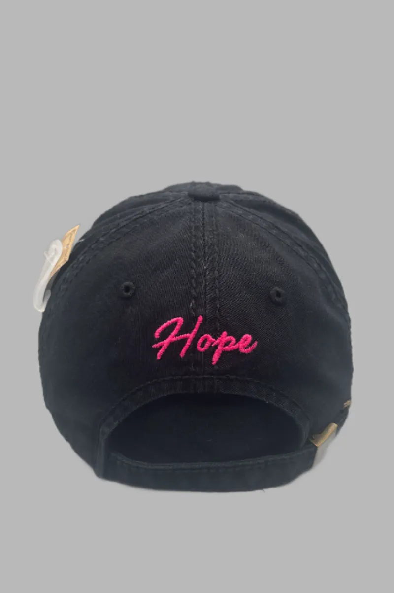 D'EVA Vintage Dad Hat with KBETHOS Black - Image 3