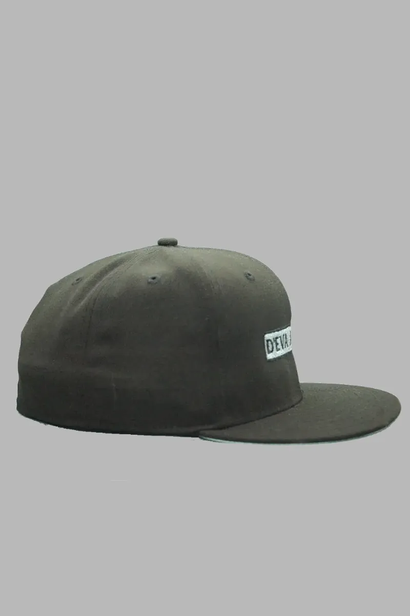 D'EVA Crown Fitted Charcoal - Image 2