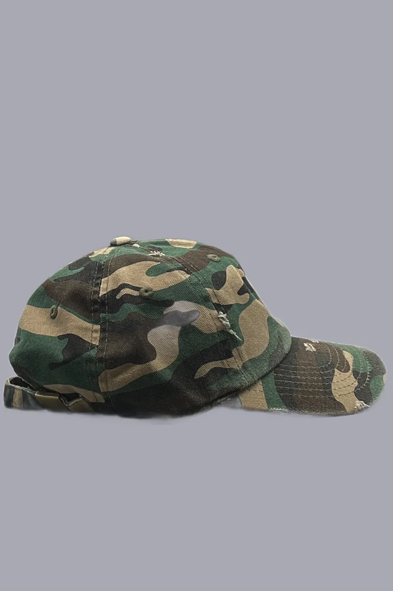 D'EVA Kids Vintage Dad Hat by Kbethos Camo - Image 2