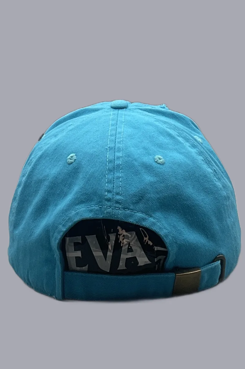 D'EVA Vintage Dad Hat with KBETHOS Sky - Image 3