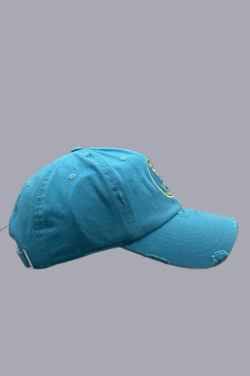 D'EVA Vintage Dad Hat with KBETHOS Sky - Image 2