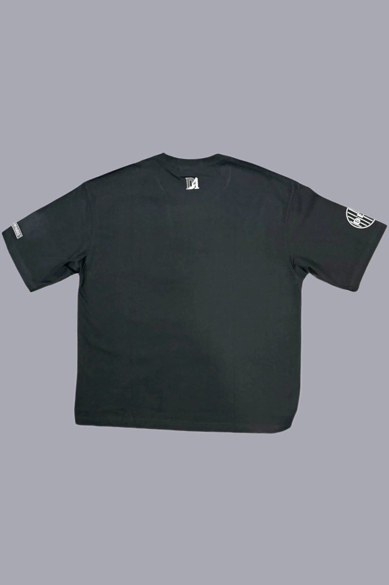 IKHIWI Black Cotton Tee - Image 2